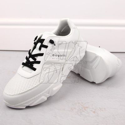 3. Bugatti M INT1977 white sports shoes