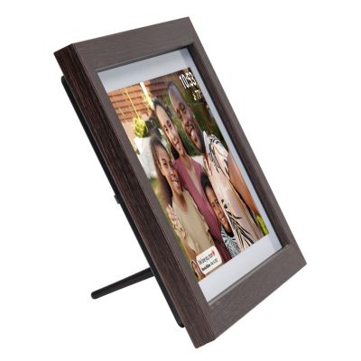 7. Denver PFF-1042DWMK2 Digital Photo Frame Wood 25.6 cm (10.1") Touchscreen Wi-Fi