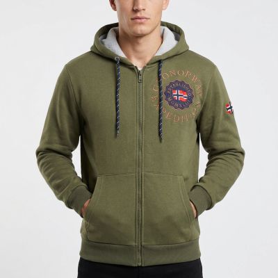 6. Geographical Norway Geganto DB 100 M sweatshirt WZ3028H/GN-Kaki
