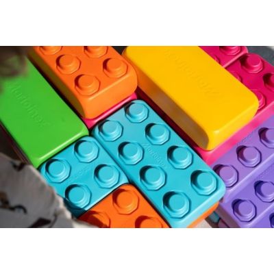 3. Marioinex building blocks "bricks", 33 pastel elements