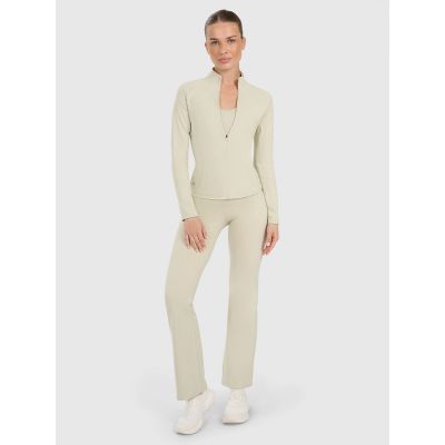 6. Women's slim quick-drying training sweatshirt 4F 4FRAW25TFSWF0808-83S