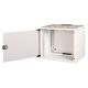 24. 19" 9U wall-mounted network cabinet, SOHO PRO 460 x 540 x 400 mm, glass door, gray, unassembled, 60 kg