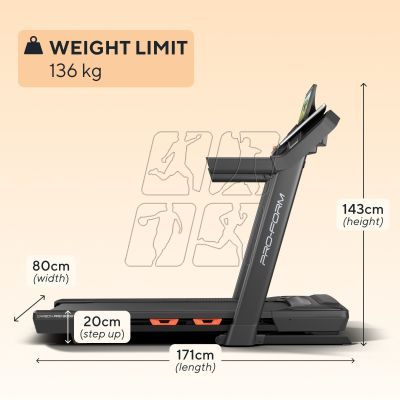 9. Proform Carbon TLS PFTL79925 Electric Treadmill