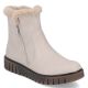8. Beige women’s ankle boots with fur lining Rieker Y3481-60