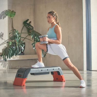 7. Reebok Adjustable Step with Bench Function RAP-15170RD