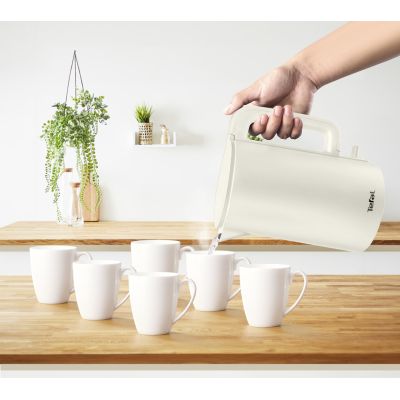 3. Tefal Thermo Protect KO140AE0 Electric Kettle 1.5 L 1500 W White