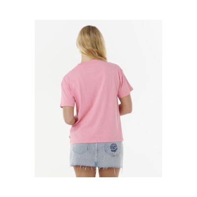 2. RIP CURL SURF PUFF RELAXED TEE Pink T-Shirt