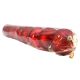 26. DECORATIVE PLASTIC BAUBLE SAFE 9 PCS DIA 60MM RED