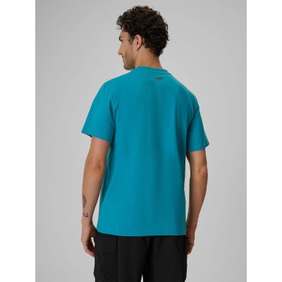 2. Men's regular printed T-shirt 4F 4FRSS26TTSHM4238-35S