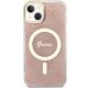 3. Guess IML 4G MagSafe case for iPhone 15 / 14 / 13 - pink