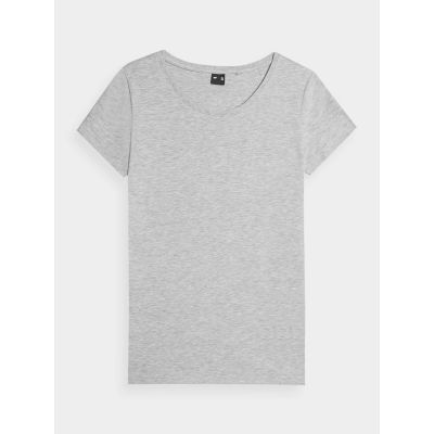 Women's regular plain T-shirt 4F 4FMM00TTSHF731-27M