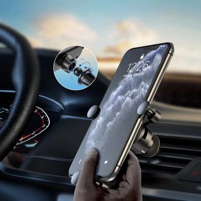 18. Wozinsky gravity car phone holder for air vent black (WCH-05)