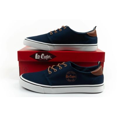 10. Lee Cooper men's sports shoes sneakers fashionable navy blue comfortable