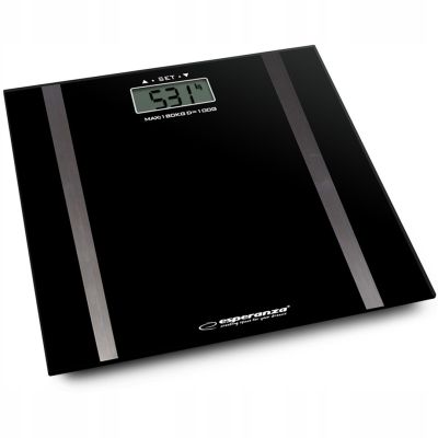 5. Esperanza SAMBA EBS018K bathroom scale (black)