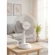 7. Esperanza Chinnok EHF003WE desk fan (white, gray)