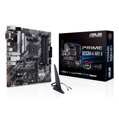 8. ASUS PRIME B550M-A WIFI II motherboard