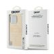 8. DKNY Repeat Texture Pattern With Stripe iPhone 16 Pro Max Case - Pink