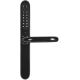 Door handle with access controller EURA ELH-30H4 Black