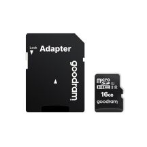 GoodRam M1AA-0160R12 Memory Card (16GB; Class 10, Class U1; Adapter, Memory Card)