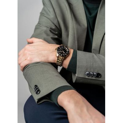 7. Paul Lorens PL13030B-1D1 Men’s Watch