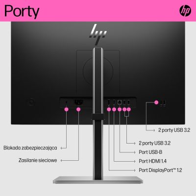15. HP E24t G5 FHD Touchscreen Monitor
