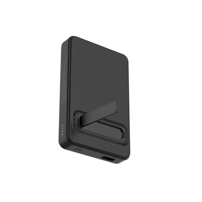 12. Powerbank Wozinsky WLWP-10KA0Y3S 22.5W PD Qi2 10000 mAh, with stand, 1x USB-A, 1x USB-C - black