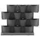 21. VERTICAL GARDEN FLOWER BED STANDING ANTHRACITE