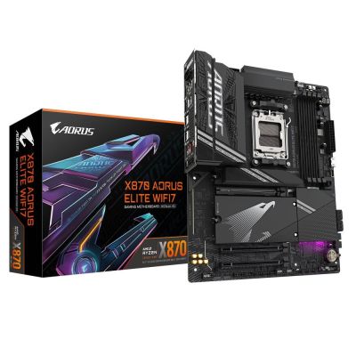 11. Gigabyte X870 AORUS ELITE WIFI7 motherboard