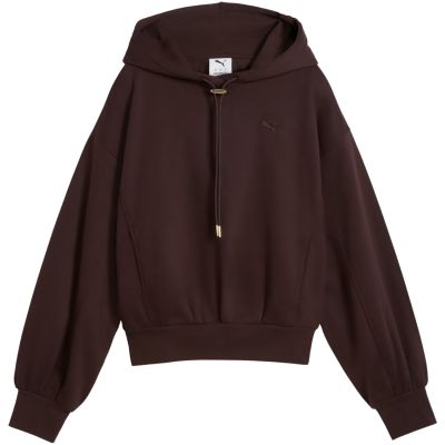 2. Puma Her Relaxed Hoodie women's sweatshirt brown 694027 33