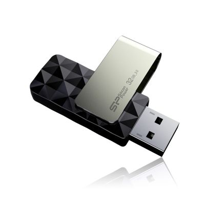 2. Pendrive Silicon Power Blaze B30 32GB USB 3.1 black (SP032GBUF3B30V1K)