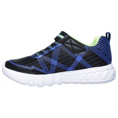 5. Skechers FLEX-GLOW Navy Blue Kids' Sports Shoes (90542L-BBLM)