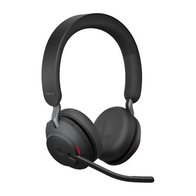 3. Jabra Evolve2 65 MS Stereo Link380c Wireless On-Ear Headphones