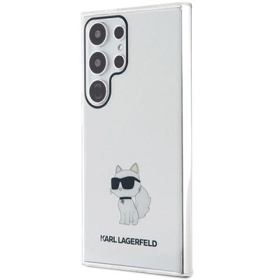 2. Karl Lagerfeld IML Choupette case for Samsung Galaxy S24 Ultra - transparent