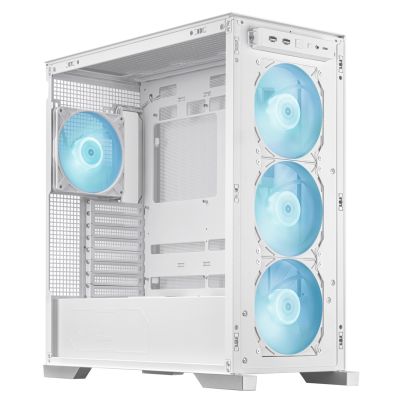 3. Asus TUF GAMING GT302 TG ARGB WHITE Case