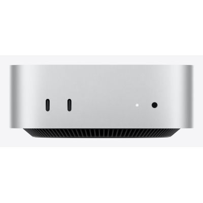 Apple Mac mini with M6 chip, 12-core CPU and 12-core GPU, 16GB, 256GB SSD, Silver