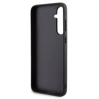 6. Karl Lagerfeld Gripstand Saffiano Karl&Choupette Pins case for Samsung Galaxy S23 FE - black