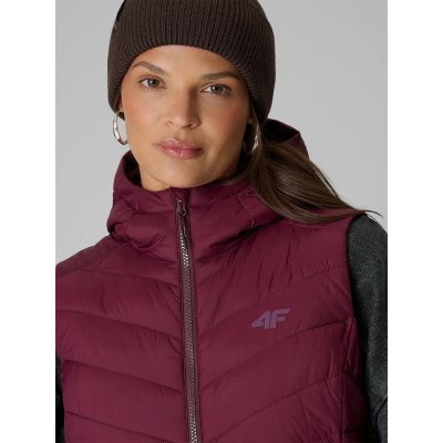 3. Women's synthetic-filled vest 4F 4FRAW26TVJAF422-60S