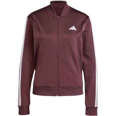 3. Women's adidas Essentials 3-Stripes Tracksuit Burgundy JD2683