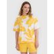 2. Women's oversize printed T-shirt 4F 4FRSS25TTSHF2692-90A