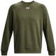Men’s Under Armour Rival Fleece Crew Sweatshirt Khaki 1379755 390