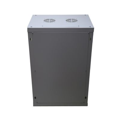 5. Extralink 18U 600x600 Gray Wall-Mounted Rack Cabinet