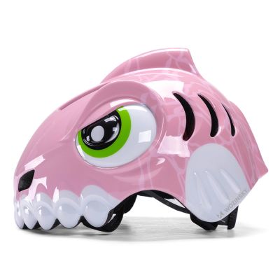 3. Wozinsky Children's Bike Helmet Dinosaur Pattern S - Pink