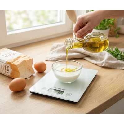9. Esperanza Lemon EKS002W kitchen scale (white)
