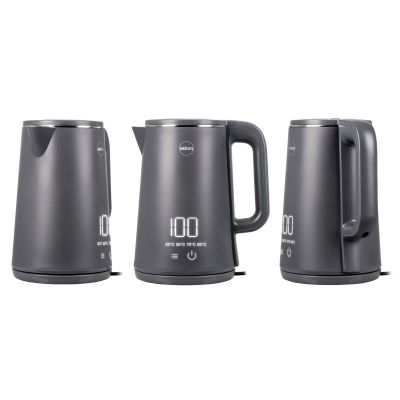 5. ELDOM CORDLESS KETTLE C515S ORRA 1.8L 2000W, GRAY, 5 PROGRAMS 45, 55, 70, 85, 100°C, KEEP TEMPERATURE