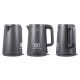 5. ELDOM CORDLESS KETTLE C515S ORRA 1.8L 2000W, GRAY, 5 PROGRAMS 45, 55, 70, 85, 100°C, KEEP TEMPERATURE