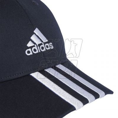 5. Adidas 3-Stripes Cotton Twill Baseball Cap II3510