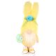 3. gnome bunny 25cm yellow in sneakers spring decoration