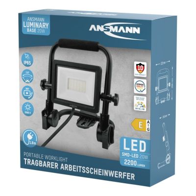14. Ansmann FL20W-AC Black LED 20W