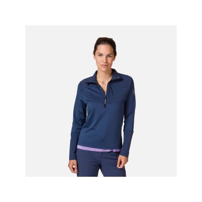 3. Rossignol W Skpr 1/2 Zip Sweatshirt Navy Blue