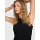 5. Women's slim ribbed knit top 4F 4FRAW25TSLEF310-20S